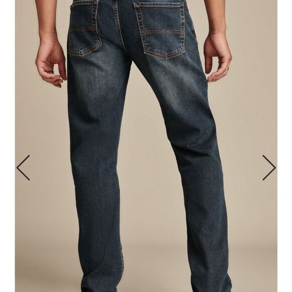 Men’s Lucky Vintage Straight Jeans size 36 - Picture 2 of 7